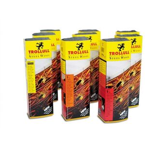 Trollull Grade 4 Steel Wool Rolls