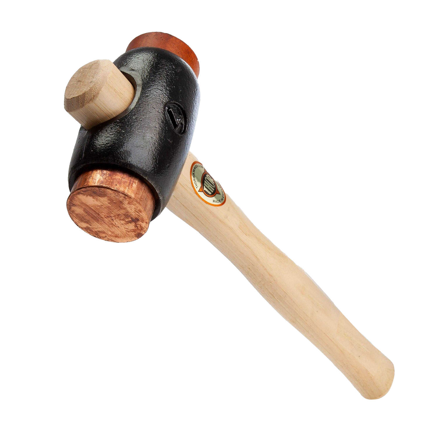 Thor Cowhide Leather Hammer - Black/Natural
