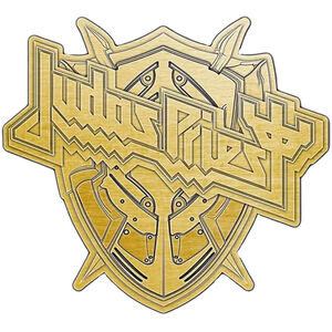 Judas Priest Invincible Shield Metal Badge