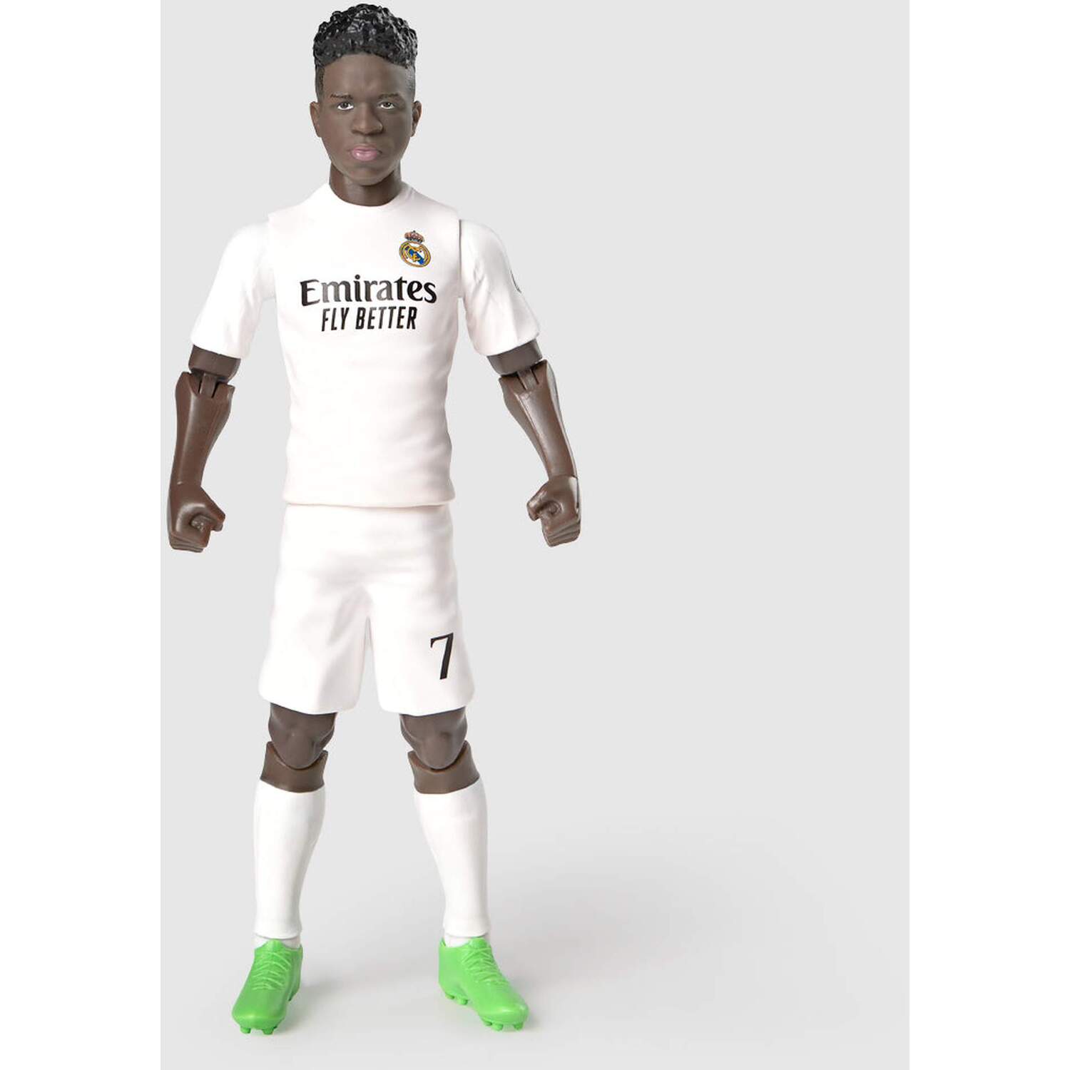 Vinicius Real Madrid Fully Articulated Figurine - White