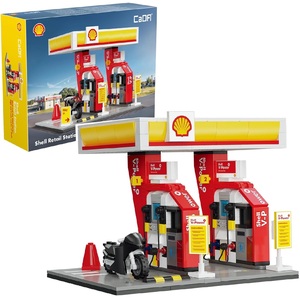 CaDa Shell Retail Station Construction Set 305 Pieces
