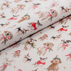 Festive Pup Gift Wrap