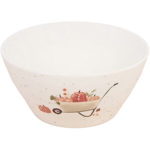 Autumn Print Conical Bowl