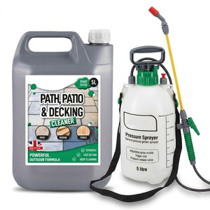 5L Path Patio & Decking Cleaner & Pressure Sprayer
