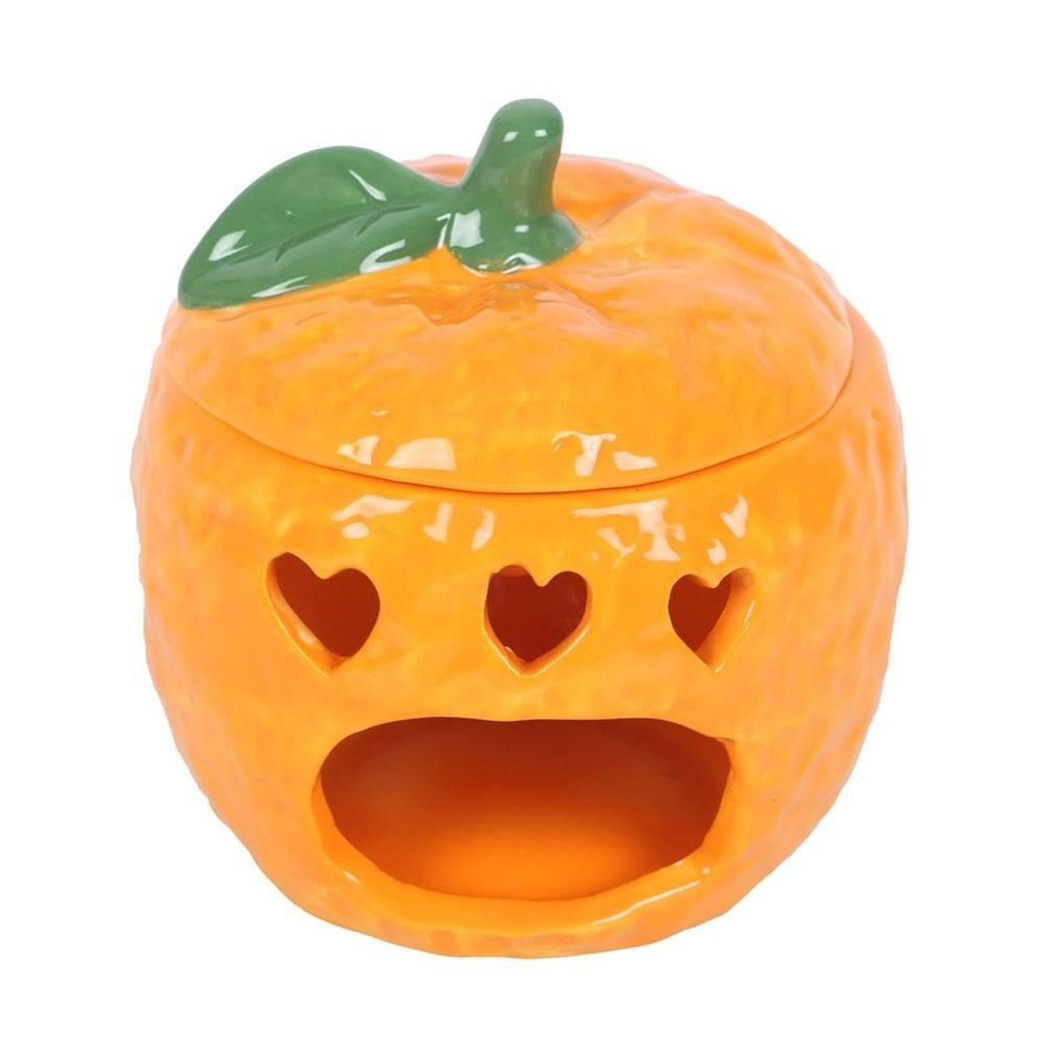Something Different Tutti Frutti Orange Oil Burner - Orange/White/Green