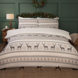 Winter Stags Duvet Set