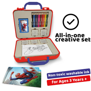 Spider-Man Travel Set by Multiprint  Kids Activity & Craft Set