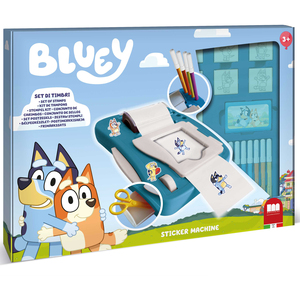 Bluey Sticker Machine by Multiprint  Kids Craft & Stationery Set