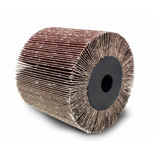 Scheppach MRS1300 Abrasive Flap Brush 120mm x 100mm, Surface Sanding and Finishing Brush