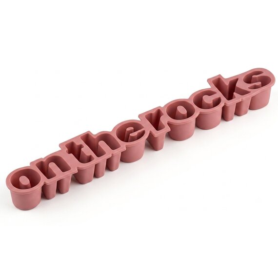Ice Cube Tray Red Ontherocks (Tpr)