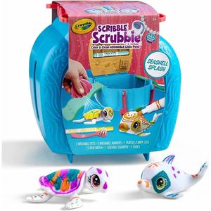 Crayola Scribble Scrubbie Ocean Pets Seashell Splash Playset