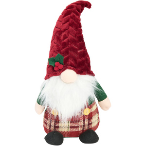 Festive Plaid Gonk