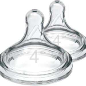 Options Wide Neck Teat Level 4 Fast Flow 9m+ 2 Pack