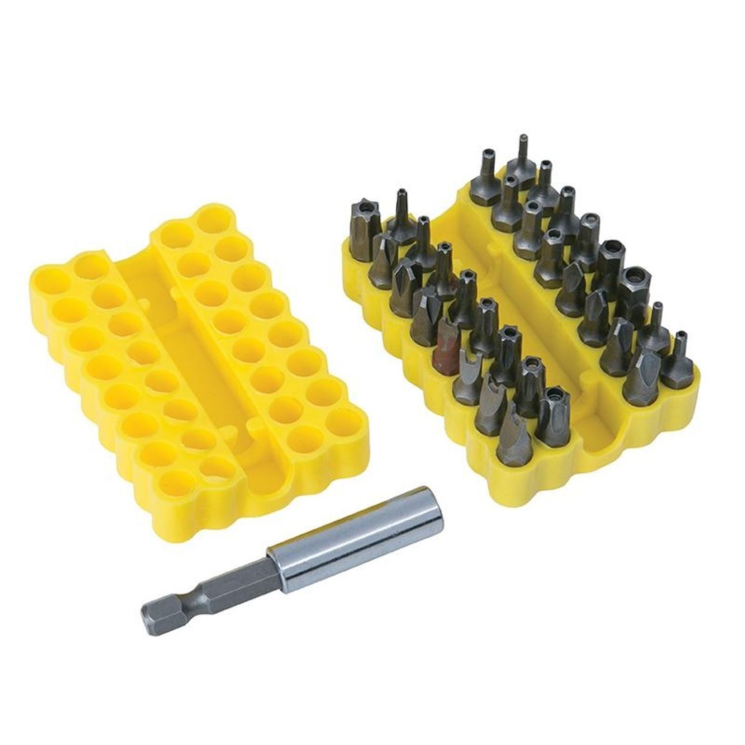 Bluespot Tools Security Bit Set, 33 Piece - Multi Colour