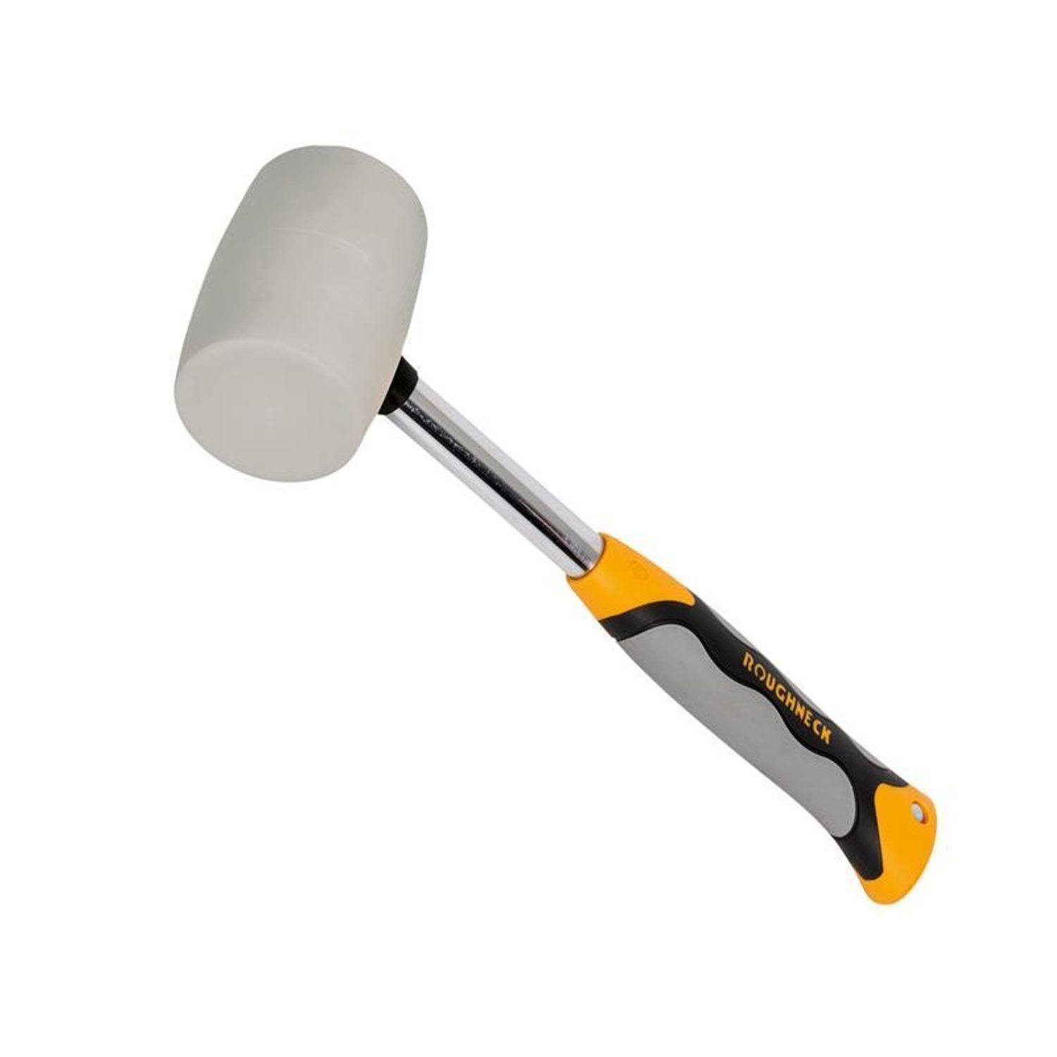 Roughneck White Rubber Mallet, Non-Marking - Multi Colour