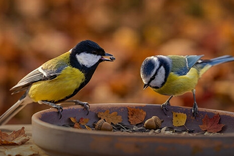 bird, wild, care, feed