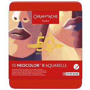 Neocolor II Aquarelle 50 Years Edition - Portrait Colours / 10 Pack