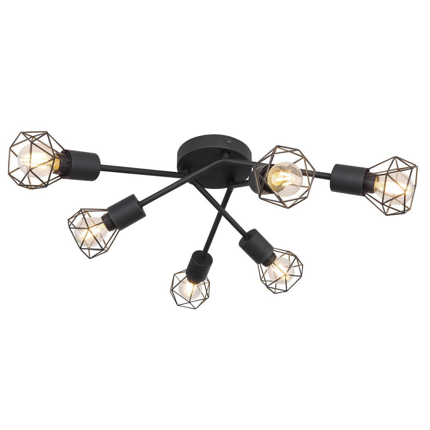 Globo Lighting Xara Ceiling Light Black