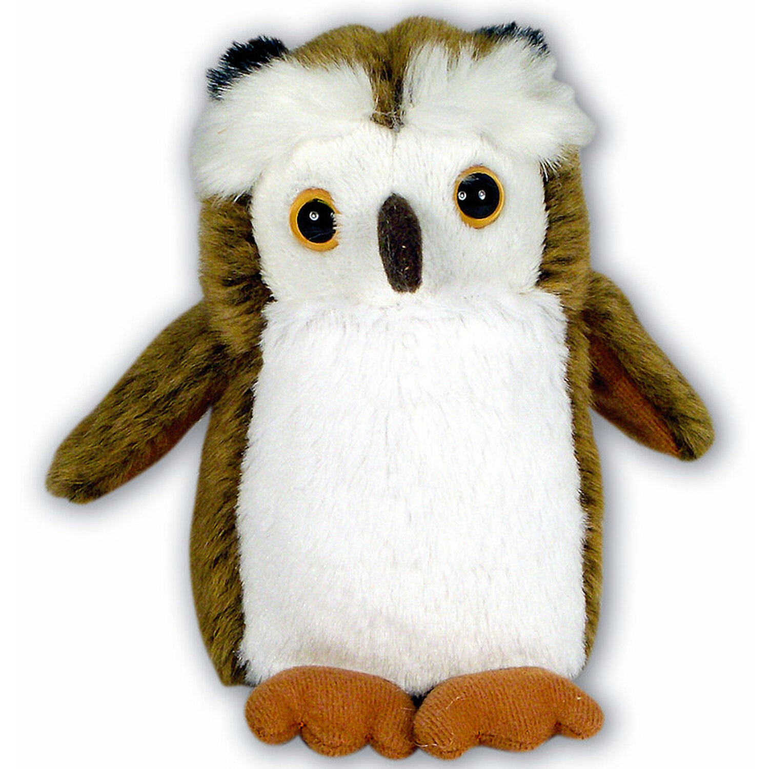 Image of Owl Soft Toy - Brown