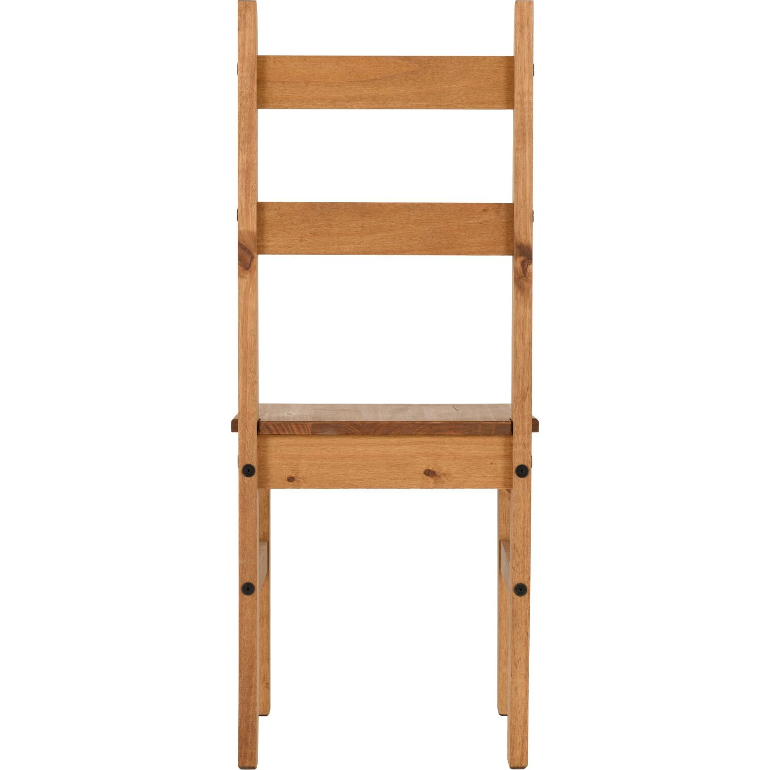 Corona Dining Set Table And Four Chairs - Distressed Waxed Pine