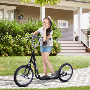 HOMCOM Teen Push Scooter Kids Children Stunt Scooter
