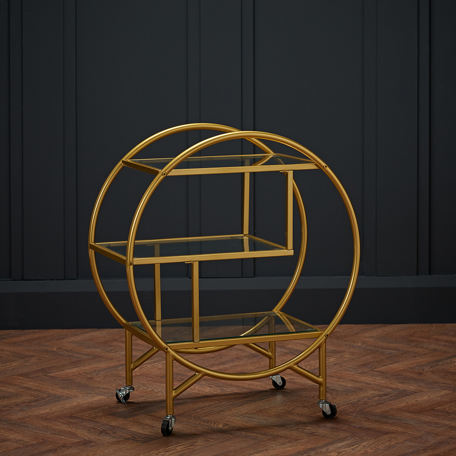 Dixie Drinks Trolley - Gold