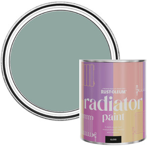 Rust-Oleum Radiator Paint in Gloss Finish - Gresham Blue 750ml