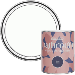 Rust-Oleum Bathroom Wood  Cabinet Paint in Gloss Finish - Moonstone 750ml