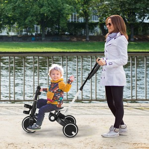 Tricycle 7in1 Kids Tricycle Running Wheel Learning Wheel Kids Handlebar Bicycle