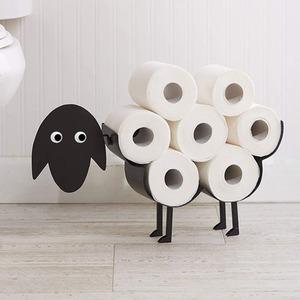Standing Sheep Toilet Roll Holder