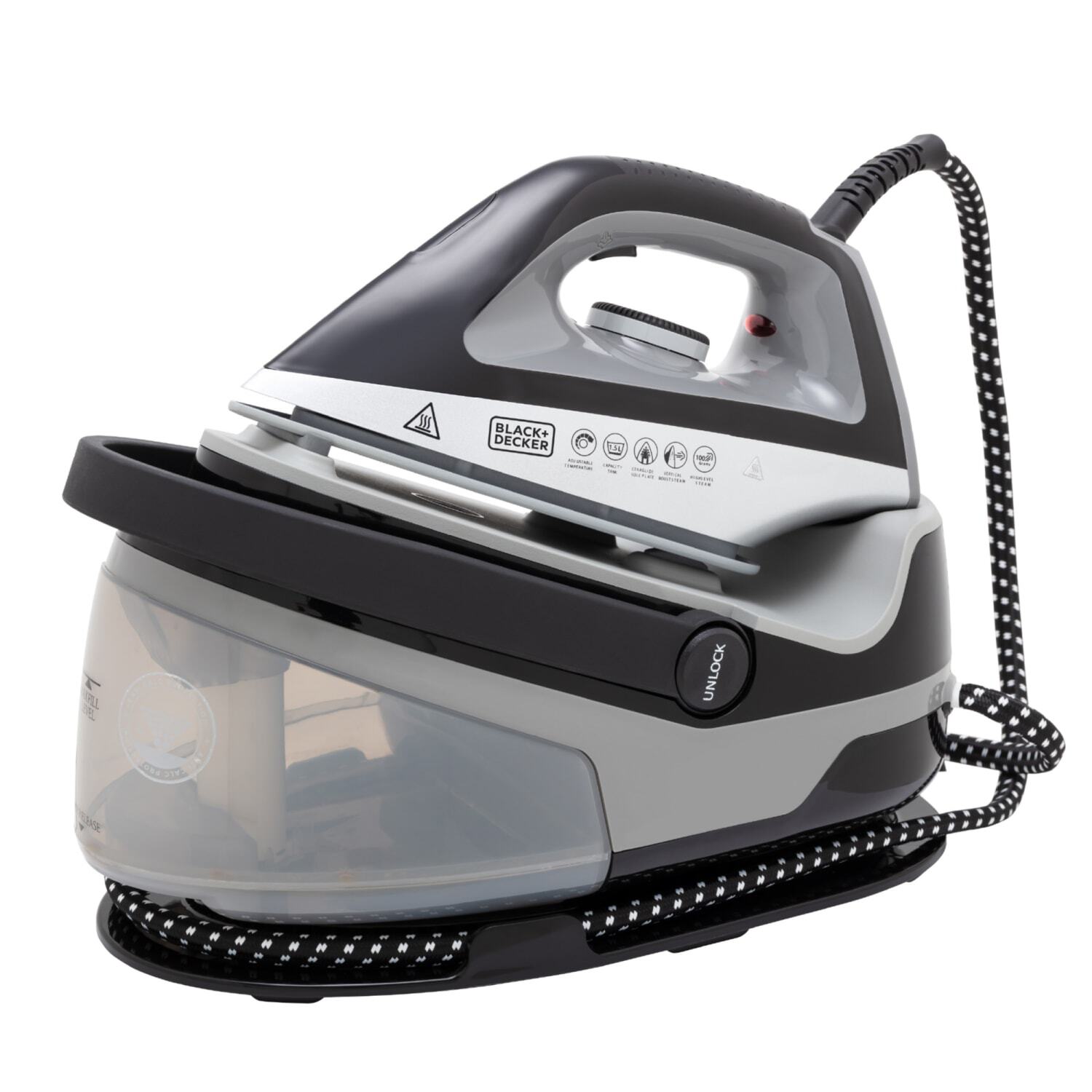 Image of 2700W Steam Generator Iron - Black