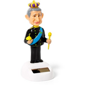 King Charles Solar Powered Decoration