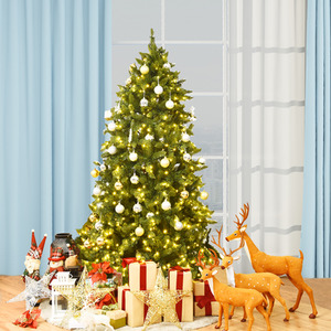 6FT Pre-Lit Artificial Christmas Tree Xmas Tree