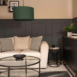 Reni Large Fabric Drum Pendant Shade