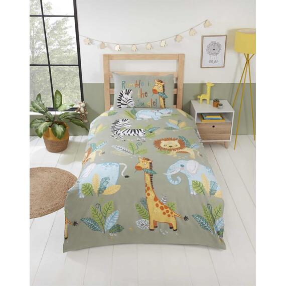 Rumble In the Jungle Duvet Cover Set