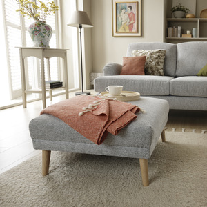 Harper Footstool in Smart Chenille
