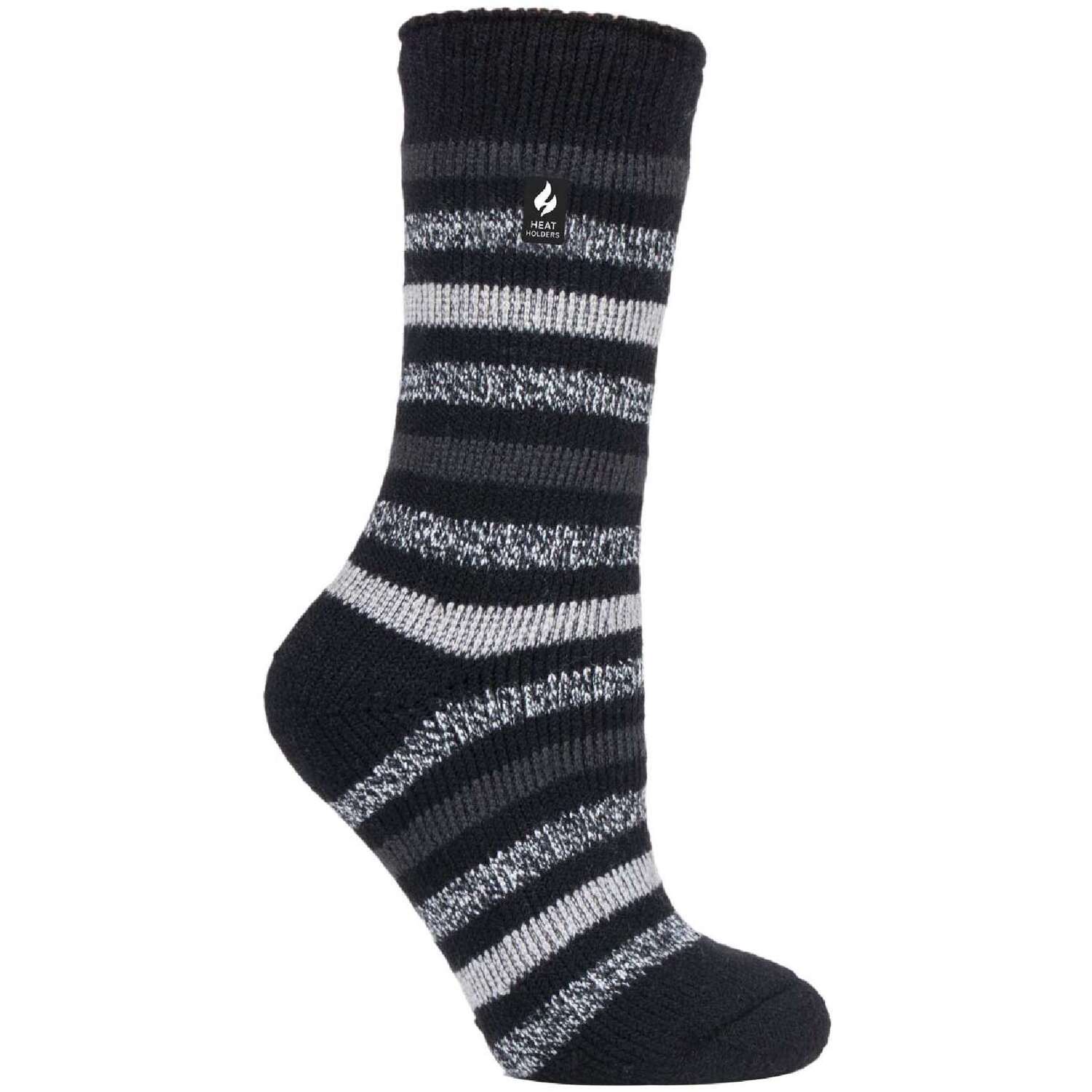 Heat Holders Ladies Luxury Thick Thermal Socks for Winter - Black