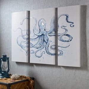 Under the Sea Hand Printed Canvas