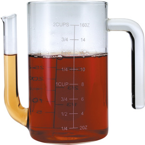 MasterClass 450ml Glass Gravy Fat Separator