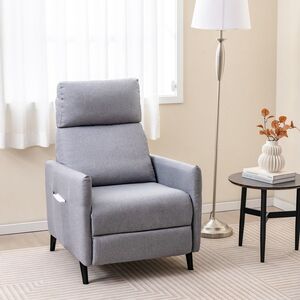 Push Back Recliner Chair Reclining Armchair