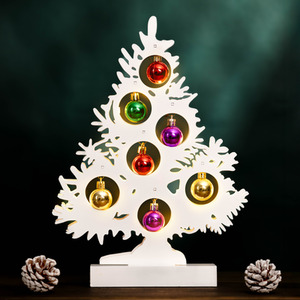 Christmas Wooden Tree Decoration