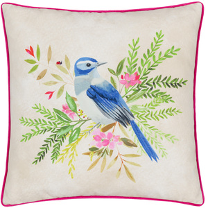 Daisy Hill Bluebird Printed Cushion Cover