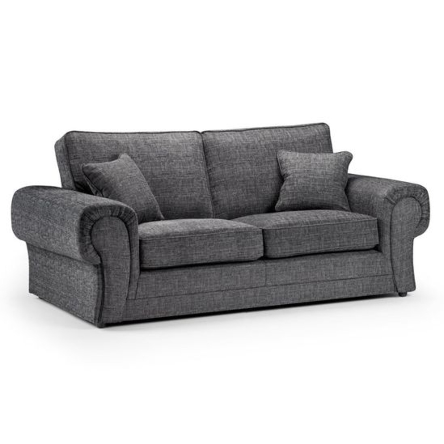 Wilcot 3 Seater Sofa Bed Grey Fabric - Grey