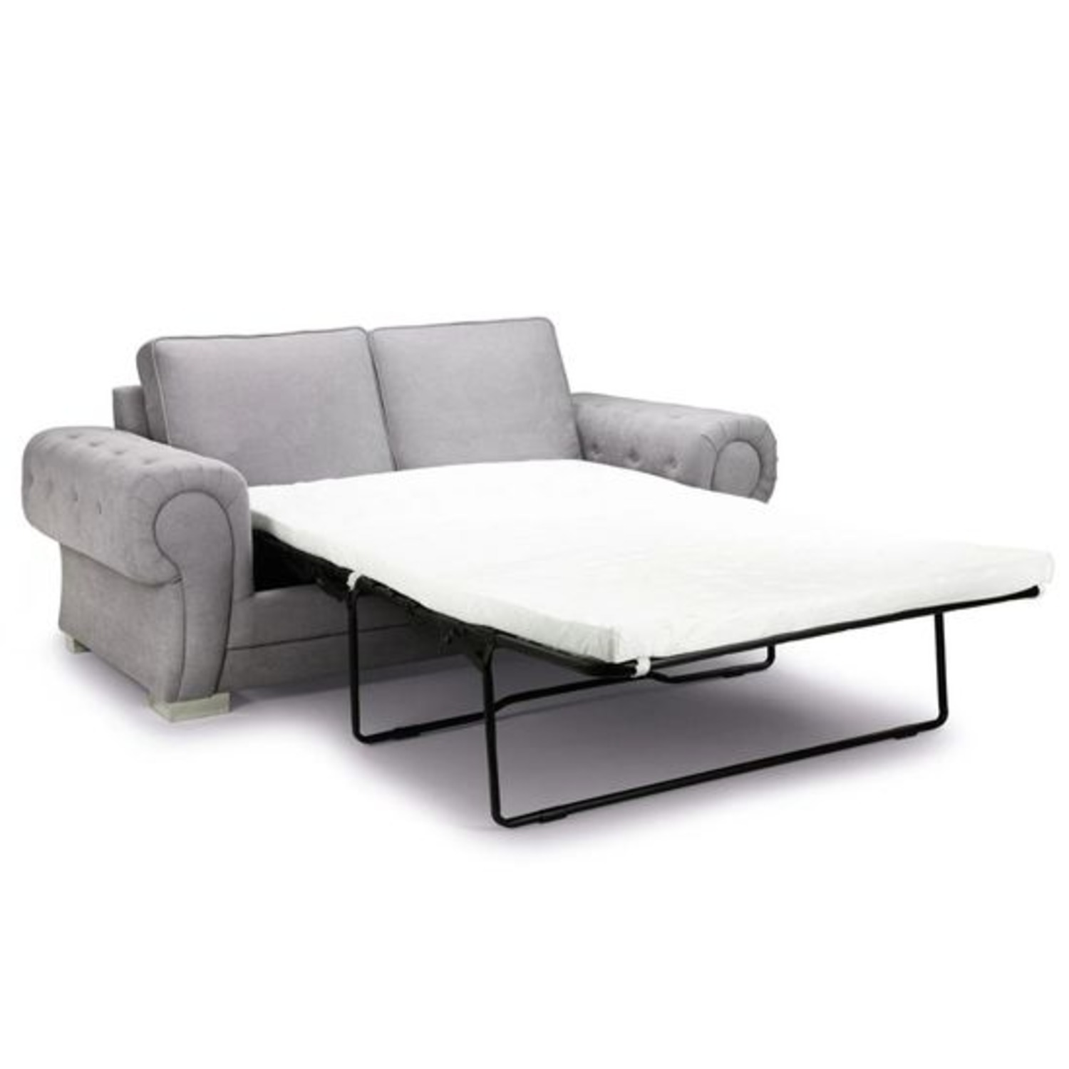 Verona 3 Seater Sofa Bed Scatterback - Grey