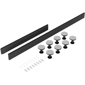 Shower Tray Leg Set For 1100mm 1200mm Rectangular Resin Trays Grey
