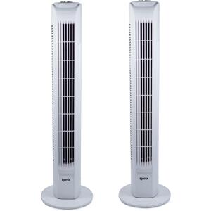 Igenix 29 Inch Tower Fan With Timer Pack of 2