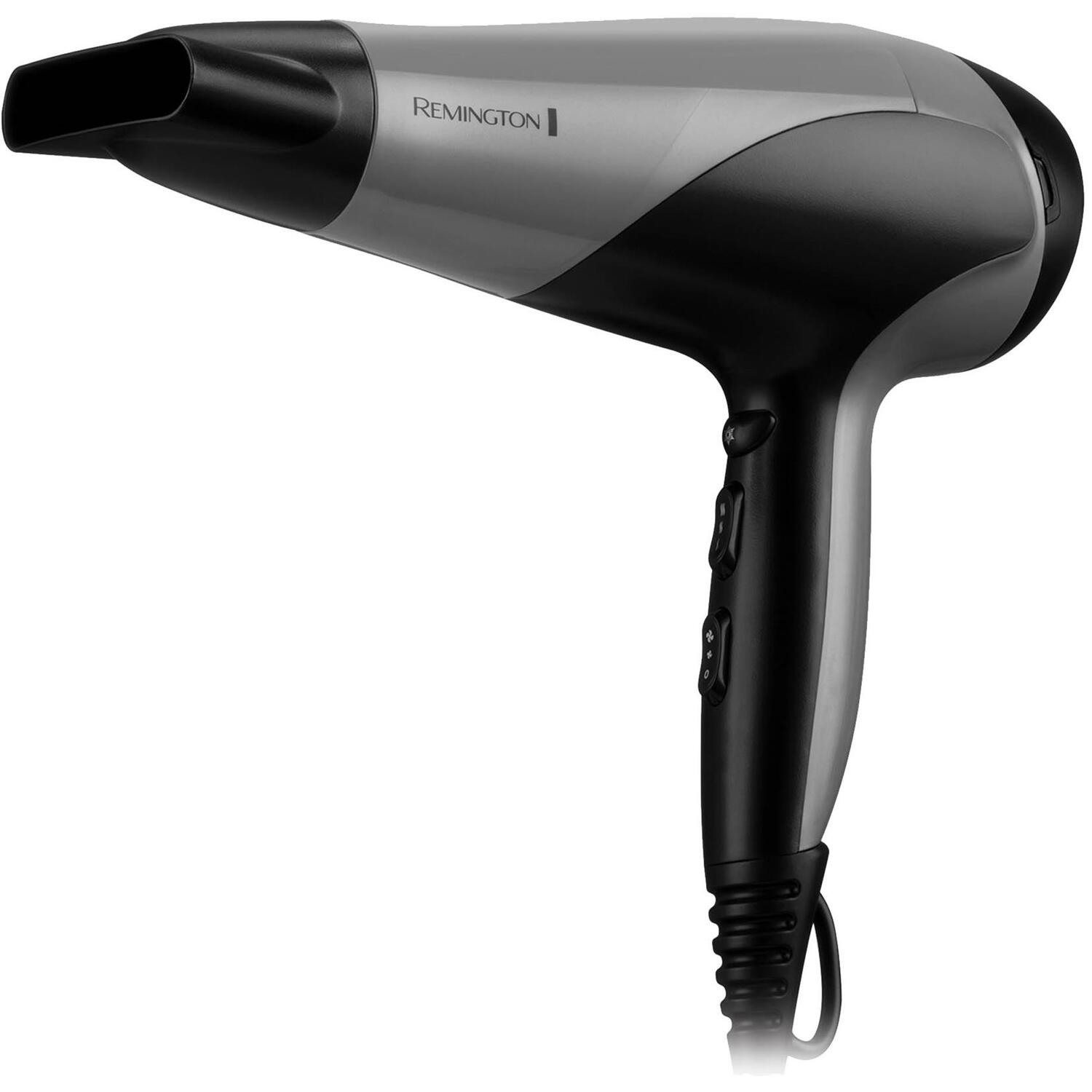 Remington Ionic Dry 2200 D3190S Hair Dryer - Silver - 2200W Power - Ionic Conditioning - Concentrator & Diffuser Attachments - Image 11