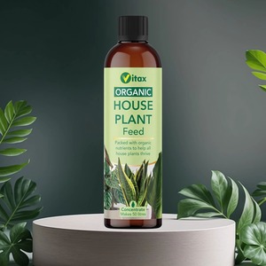 Vitax Organic Liquid House Plant Feed Concentrate 250ml Makes 50L