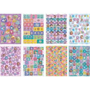 Gabby's Dollhouse Glitter Sticker Book