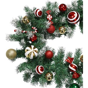 Candy Cane Garland 2m